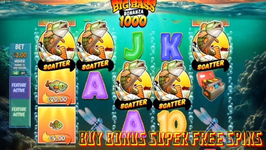 Big bass bonanza παιχνίδι καζίνο